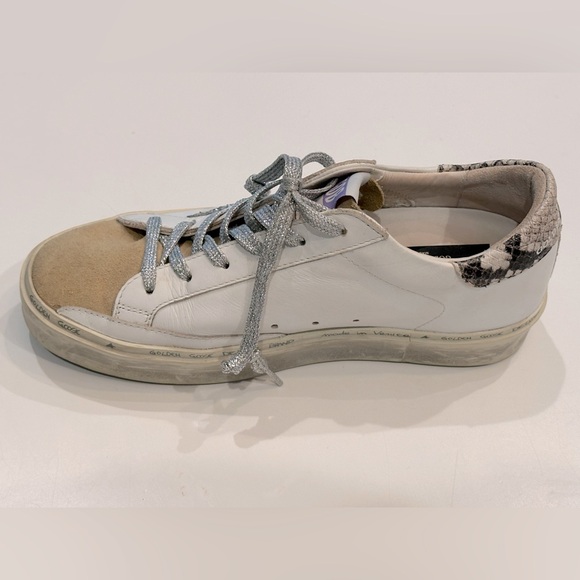 Golden Goose Hi Star Cappuccino, Silver, and Lavender. Limited edition - Picture 8 of 8